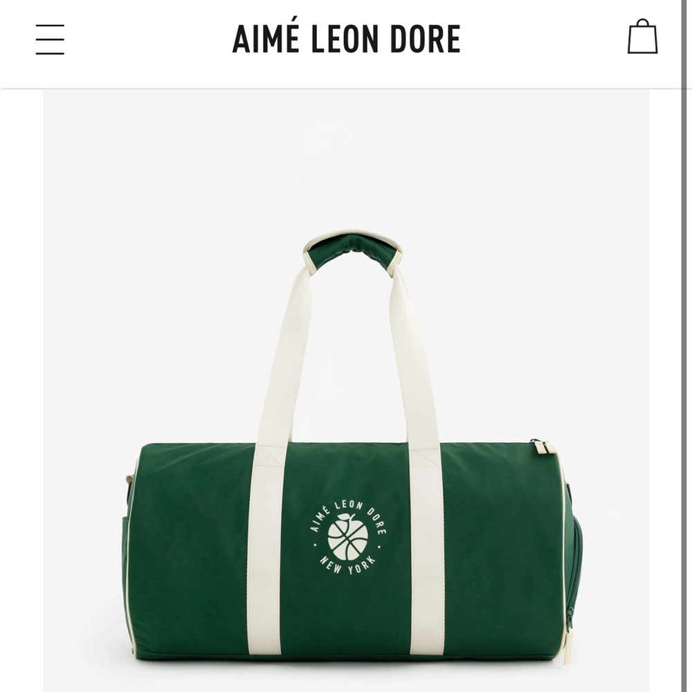 Aimé Leon Dore x New Balance SONNY Duffle Bag Green